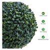 COZONY 24/35 Inch Artificial Topiary Ball Trees (Set of 2), Faux Topiary for Indoor & Outdoor Decor - 4 of 4