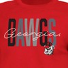 NCAA Georgia Bulldogs Girls' T-Shirt - 3 of 3