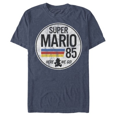 Men's Nintendo Super Mario Retro Rainbow Ring T-Shirt