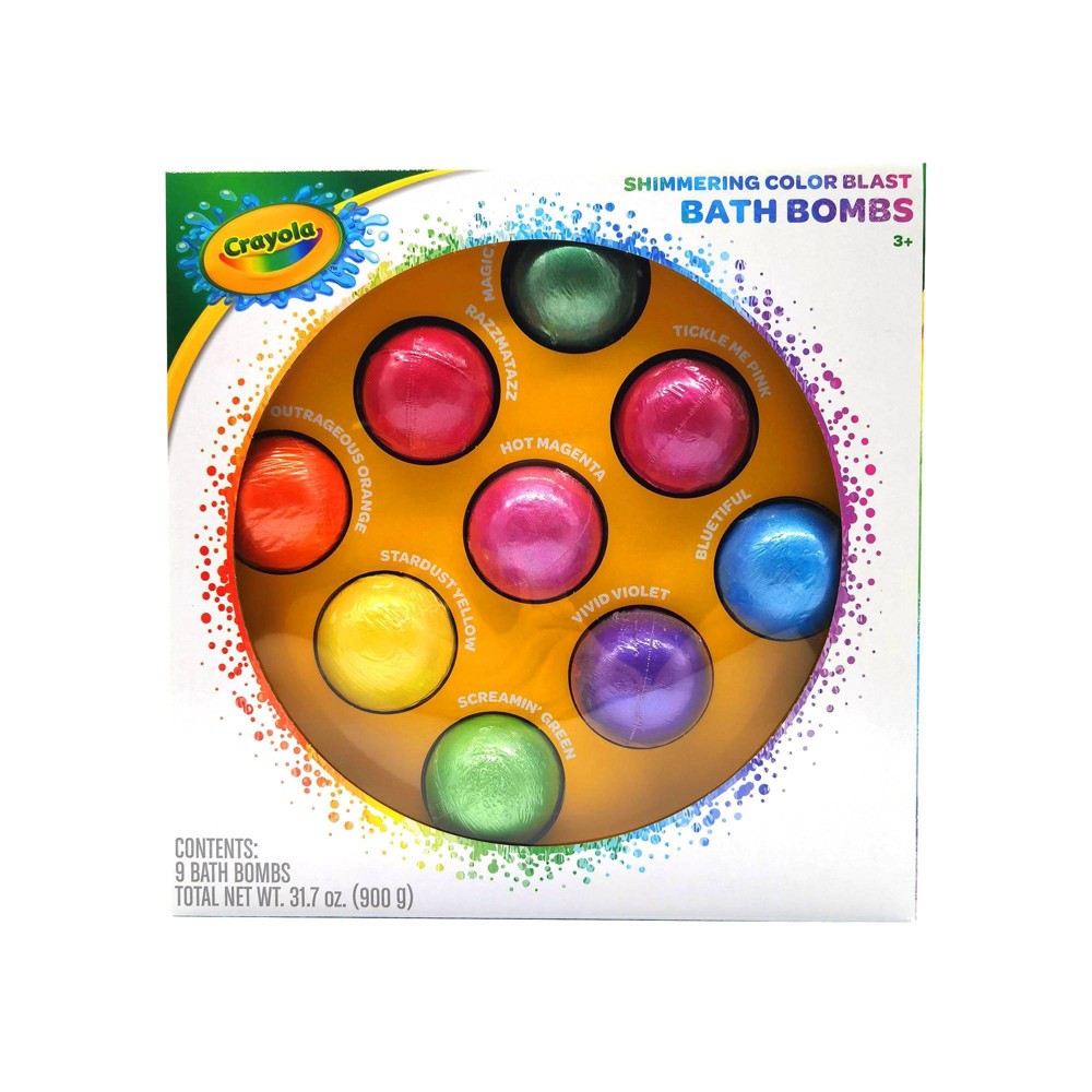 Crayola Jumbo Bath Bomb Set - 9pk, 2 pcs.