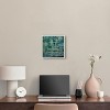 Art Remedy Monet - Water lilies and Japanese Bridge Blue Monet Art Prints Framed - 2 of 4