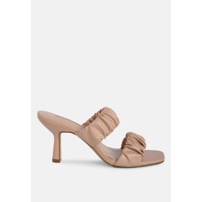Lady Lynn Gather Around SlipOn Heeled Womens Sandals