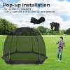 Alvantor 12'x12' Pop Up Screen Tent – Instant Outdoor Camping Canopy Gazebo with Mesh Walls for Patio, Backyard, Deck, and Privacy Use - 4 of 4
