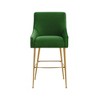 TOV Furniture Beatrix Velvet Upholstered Stool - 3 of 4