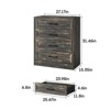 Dresser for Bedroom, 4 Drawer Small Dresser with Charging Station for Living Room, Chest of Drawers - 2 of 4