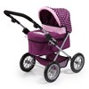 Bayer Design Dolls: Trendy Pram - Burgundy, Pink, Hearts - 4 of 4