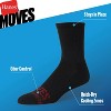 Hanes Moves Premium Men's Breathable Mesh Mid-Crew Socks 3pk - 6-12 - 3 of 4