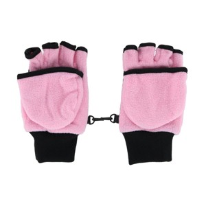 Iceberg Polar Wear Kid's 4-7 Winter Fleece Convertible Fingerless Glove to Mitten - 1 of 4