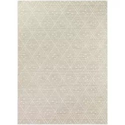 Small Diamond Outdoor Rug Taupe - Project 62™
