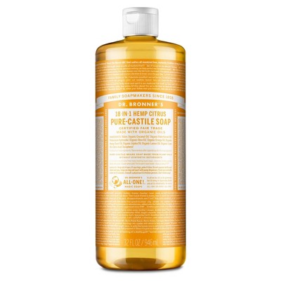 Dr. Bronner&#39;s 18-In-1 Hemp Pure-Castile Soap - Citrus - 32 fl oz_4