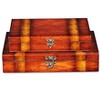Cheung's Rosina Set of 2 wooden boxes lined - 4 of 4
