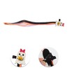 Unique Bargains Halloween Funny Style Hair Clips White Black Orange Purple 1 Pc - 3 of 3
