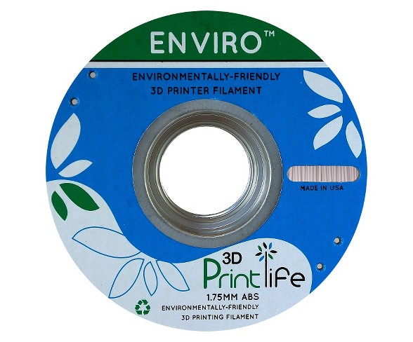 3D Printlife Enviro Eco-Friendly 1.75mm Premium ABS Filament - Gray (8130556)