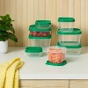 16pc (set of 8) Plastic Food Storage Container Set - Room Essentials™ - 2 of 3