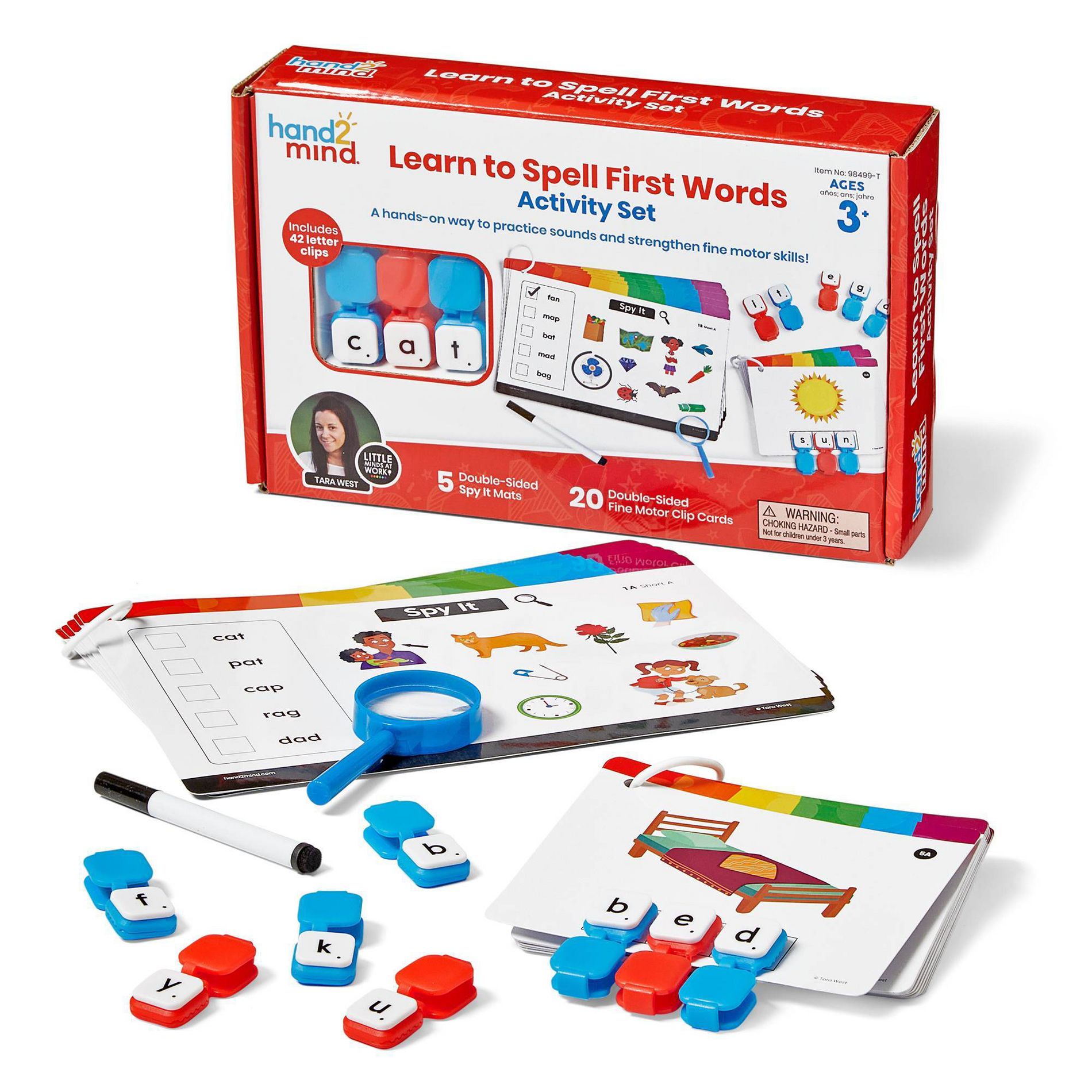 Hand2Mind Little Minds At Work: Alphabet And Letter Sounds, Teacher Supplies
