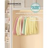 50-Pack Kids Velvet Hangers, 14x8 Inch Non-Slip Children's Hangers with Wide Shoulder Notches & Swivel Hook, Space-Saving Closet Organizers - 2 of 4