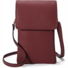 FATMOON Small Crossbody Bags for Women Leather Cell Phone Purse Bag Wallet with RFID Blocking Credit Card Slots - 2 of 4