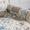 Great Bay Home Floral Patchwork Reversible Furniture Protector - 3 of 4