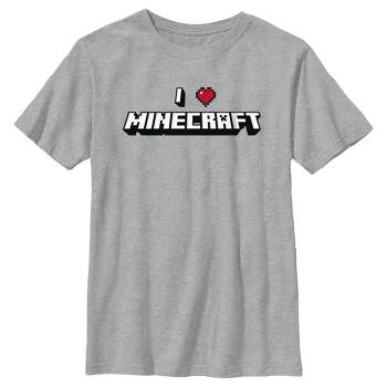Boy's Minecraft I Heart Minecraft T-Shirt