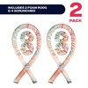 Trending Now Satin Heatless Hair Curling Set with Foam Rods & Scrunchies for Frizz-Free Curls, 2-Pack - 2 of 4