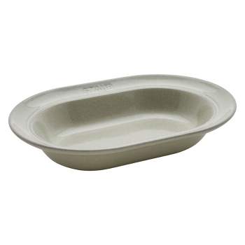 STAUB Ceramic Dinnerware 10-inch Oval Serving Dish