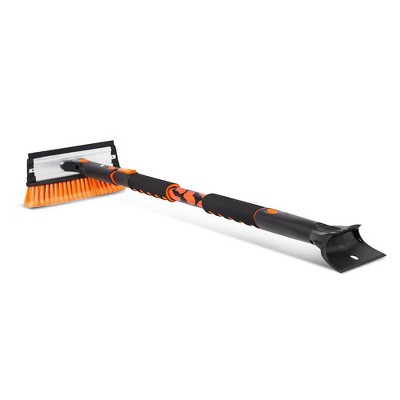 BirdRock Home Snow MOOver 58 Extendable Snow Brush with Squeegee and Ice  Scraper - Foam Grip - Auto Snow Brush - Auto Ice Scraper - Car Truck SUV -  Extra Long in