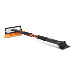 Snow Moover 58" Extendable Snow Brush with Squeegee & Ice Scraper - 1 of 4