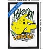 Trends International Pokémon: Expressive Doodle - I Choose You! Framed Wall Poster Prints - 3 of 4