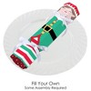 Big Dot of Happiness Elf Squad - No Snap Kids Elf Christmas and Birthday Party Table Favors - DIY Cracker Boxes - Set of 12 - 2 of 4