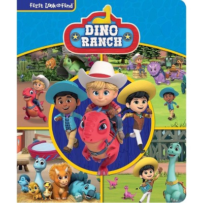 Dino Ranch: First Look and Find - by  Pi Kids (Board Book)