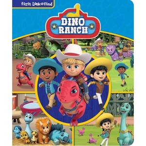 Dino Ranch: First Look and Find - by  Pi Kids (Board Book) - 1 of 1