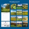 2026 Square Wall Calendar, The World of Golf, 16-Month Lifestyles Theme with 180 Reminder Stickers (12x12 In) - 4 of 4