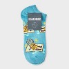 Women's Summer Pineapple Low Cut Socks - Turquoise 4-10 - 2 of 3