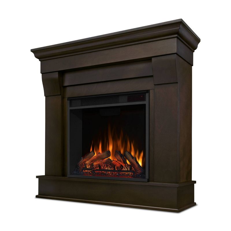 Real Flame Chateau Electric Fireplace Dark Walnut, 1 of 11