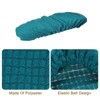 Unique Bargains Polyester High Elasticity Wrinkle Resistance Pilling Resistance Office Chair Arm Covers - 4 of 4