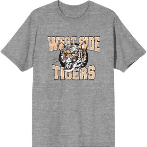 Vintage Sport West Side Tigers Adult Crew Neck Short Sleeve Tee - 1 of 2