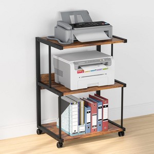 Tribesigns 3-Shelf Rolling Storage Cart - 1 of 4