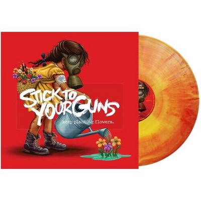 Stick to Your Guns - Keep Planting Flowers - Red & Yellow Galaxy (Colored Vinyl Red Yellow Gatefold LP Jacket)