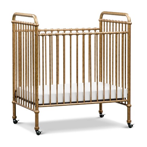 Namesake Abigail 3 in 1 Convertible Mini Crib Vintage Gold