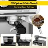 COZONY 20-Bar Espresso Machine with Grinder, Milk Frother Wand, 2.8L Removable Tank, Semi-Auto for Latte, Cappuccino - 3 of 4