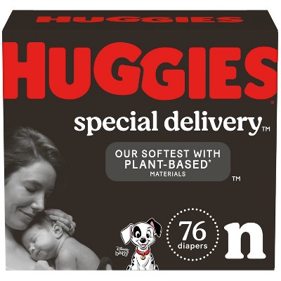 Huggies Special Delivery Hypoallergenic Baby Disposable Diapers Super Pack - Size Newborn - 76ct