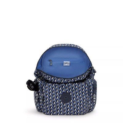 Kipling City Zip Small Printed Backpack Signature Print - image 3