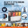 VEVOR Commercial Beverage Dispenser, 4 Tanks 12 L / 12.7 QT Per Tank Juice Dispenser, 510W Stainless Steel Ice Tea Drink Machine - 4 of 4