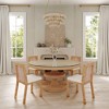 TOV Furniture Amara Linen Dining Chair in Cream - 2 of 4