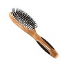 Bass Brushes Style & Detangle Hair Brush Premium Bamboo Handle with Professional Grade Nylon Pin Large Oval - 3 of 4