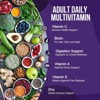 Multivitamin Gummies - Nature's Daily Gummy Multivitamins for Adults, Women & Men with Vitamins A, C, E, B6, B12, and Minerals - 120 Gummies - 2 of 4