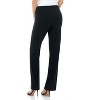 Rekucci Travel in Style Women's Soft Knit Classic Straight Leg Pant - 3 of 4
