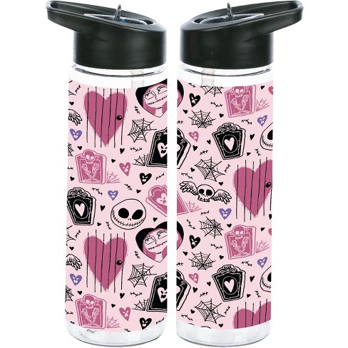 The Nightmare Before Christmas Jack & Sally 24 oz. Water Bottle