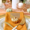 Kate Aspen Harvest Pumpkin Place Card Holder (Set of 6) - 3 of 4