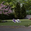 NCAA Stephen F. Austin Lumberjacks 2pk Logo and Helmet Garden Stake Set - 2 of 2